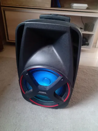 Caixa Amplificada Mondial 550W.