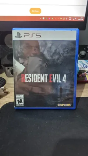 RESIDENT EVIL 4 - PS5 - MÍDIA FÍSICA