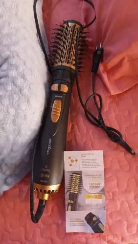 Vendo escova rotativa alisadora e secador 