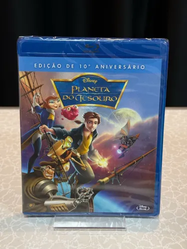 Blu-ray - Planeta Do Tesouro - Original lacrado 