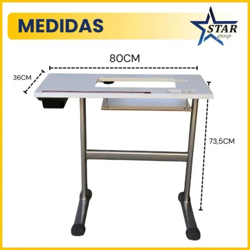 Mesa Máquina De Costura Singer Facilita Pro todos os modelos 2918, 4411, 4423, 4432 e 5511