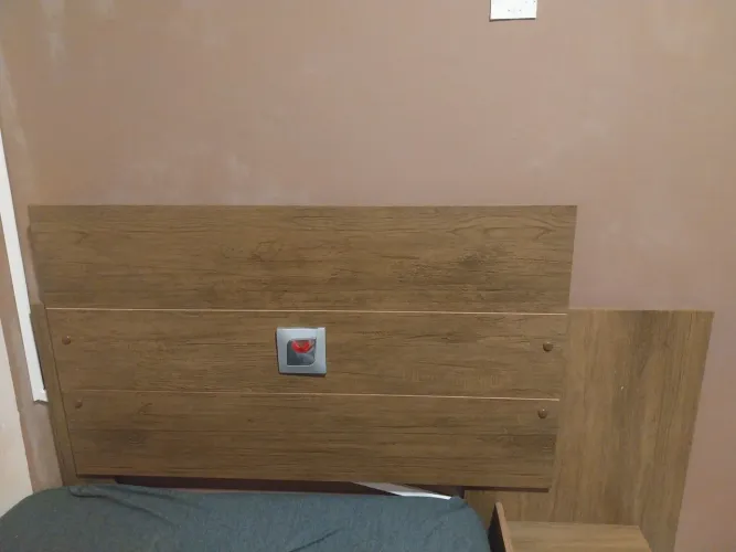 Cabeceira de cama de solteiro