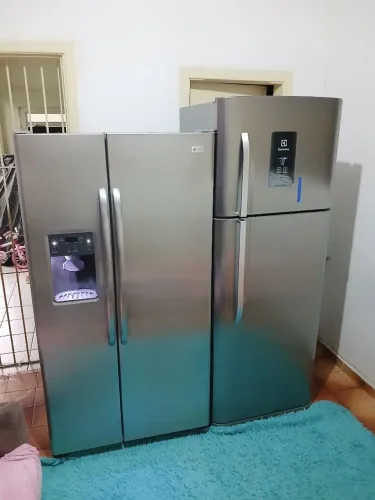 Geladeira side by side Frost Free 127v 640L