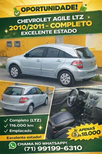 Imagem de Chevrolet Agile LTZ 1.4 MPFI 8V Flexpower 5P 2011
