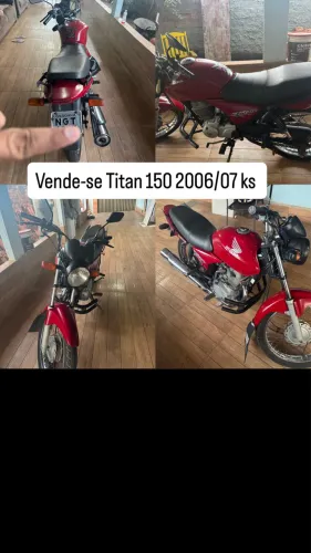 Vende-se moto titan 150 ks 2006/07