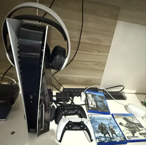 PS5 com leitor de CD