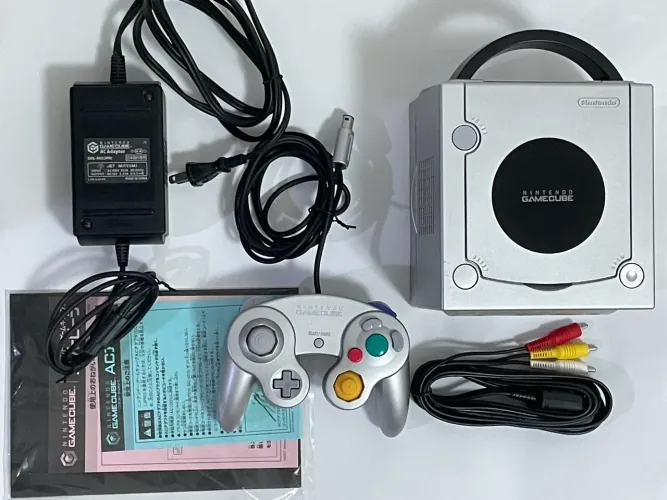 Nintendo Gamecube Limited Edition Cor Platina - Japão - Completo!
