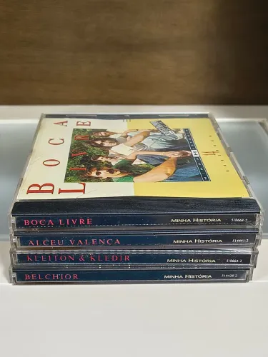 4 CDs de MPB da Coleção Minha História