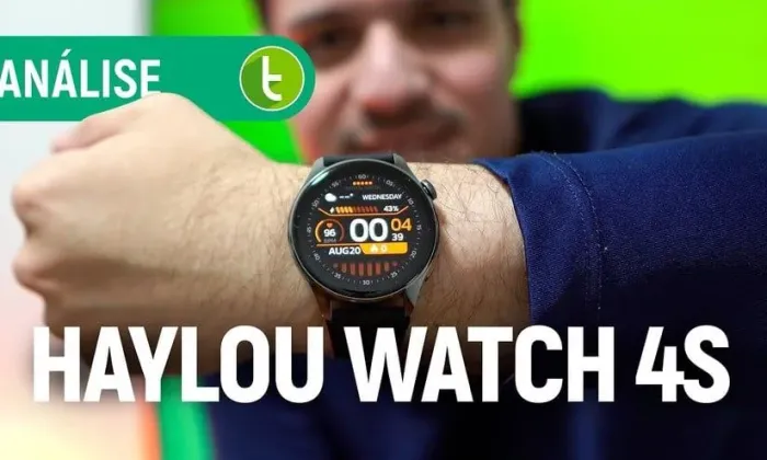 Smartwatch haylou watch 4s preto