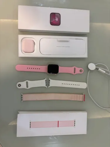 Apple Watch Series 9 Pink Aluminum Case 41MM