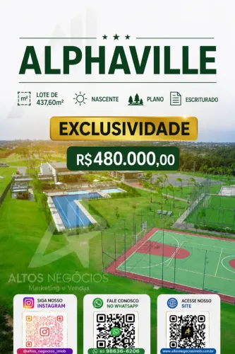 Alphaville Paraíba - Lote à Venda com Excelente Oportunidade