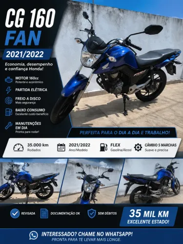 Honda CG 160 Fan