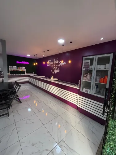 Estrutura para Sorveteria buffet Açaí 