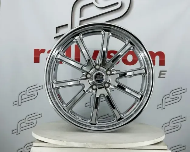 Jogo de Rodas U.S Mags Rambler Cromada Aro 20 / Tala 8,5" / Furação 5x115 / Off-set 15