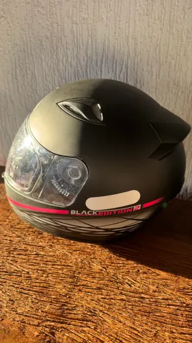 Capacete EBF SPARK BLACK EDITION 2 PRETO