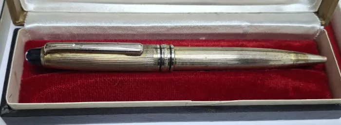 Caneta Montblanc Meisterstück Solitaire Vermeil - Vintage