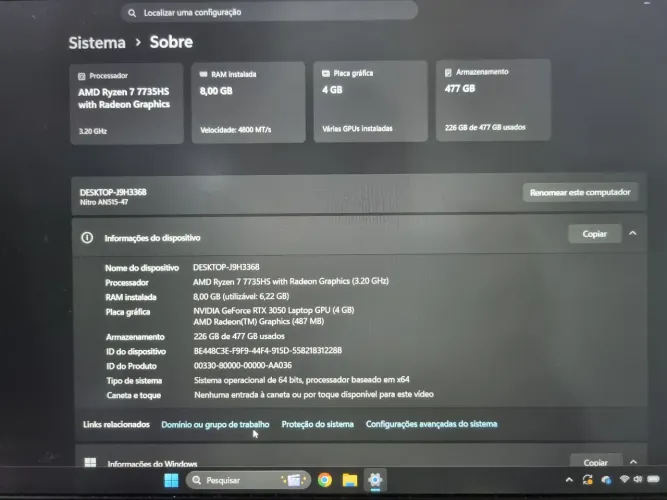 Acer Nitro V