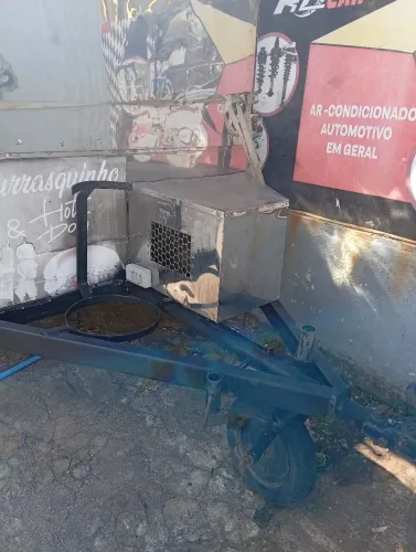 Carrinho para churrasquinho