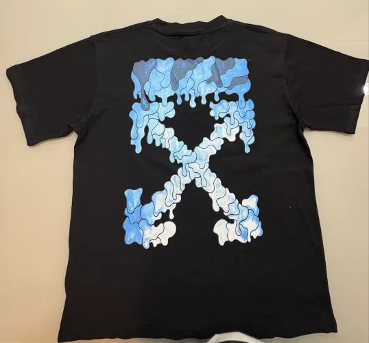 Camiseta Off-White Classic X "Melted Blue