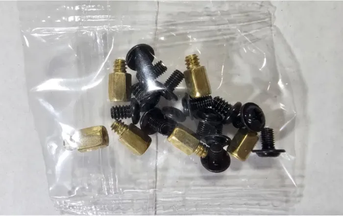 KIT Parafusos para placa mãe, HD, SSD, Fonte e gabinete