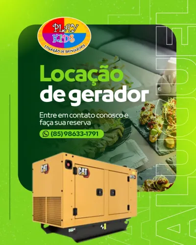 Locação de Gerador de Energia