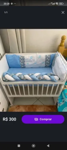 Vendo mini berço novinho