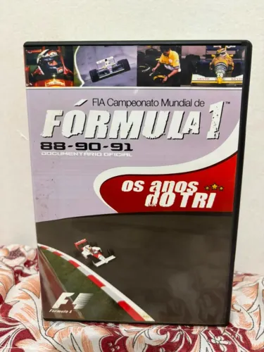 DVD Ayrton Senna Os Anos do Tri Documentário Oficial