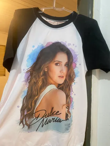 CAMISETA DULCE MARIA DM WORLD TOUR 2018 ITEM RARO