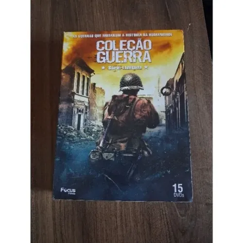 coleção guerra box série limitada 15 dvds