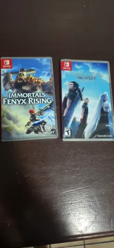 Jogos Nintendo Switch : Immortal Fenix Rising e Final Fantasy Crisis Core