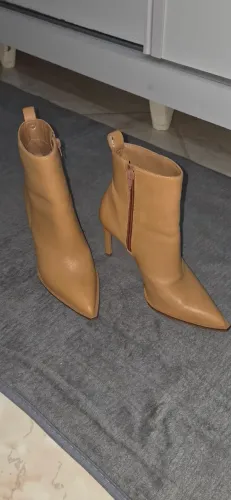 Bota Santa Lolla Caramelo 35 Couro Legítimo