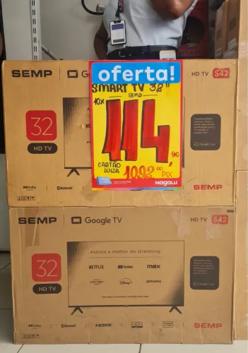 Vendo Tv 32 polegadas com nota fiscal