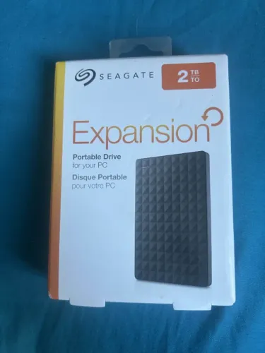 hd externo 2tb seagate novo lacrado