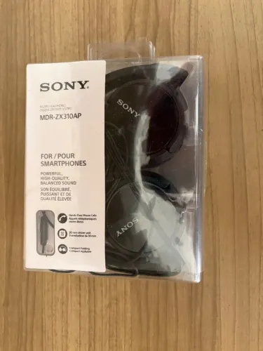 Fone De Ouvido On-Ear Sony Zx Series Mdr-Zx310Ap