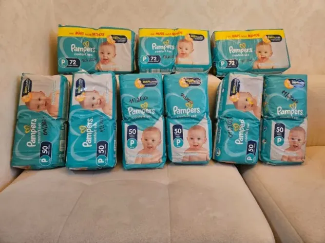Fralda Pampers Confort Sec tamanho P