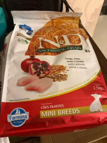 Ração Farmina N&D Mini Breeds Filhotes 2,5kg