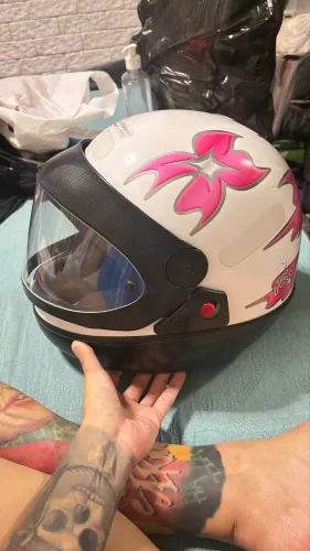 Capacete San Marino Femme Moto Integral Fechado
