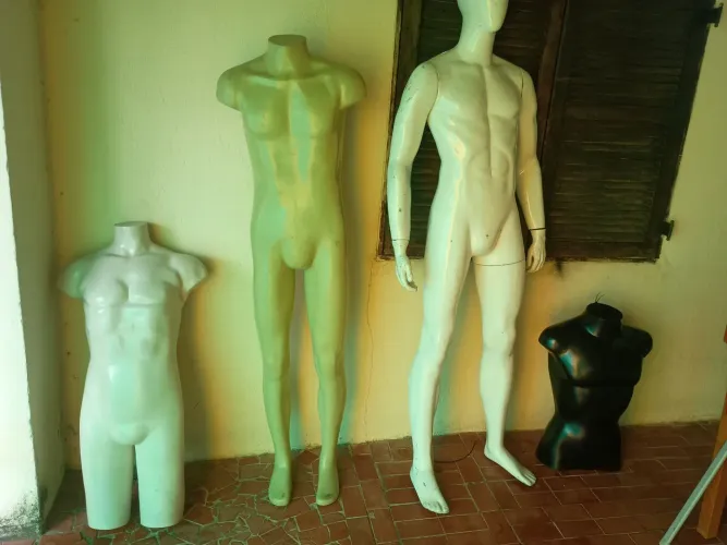 Manequins de homem 