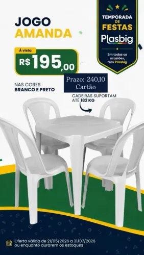 Jogo de Plástico