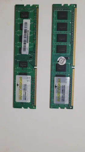  Kit Memória RAM Markvision 8GB (2x 4GB) DDR3 1333MHz Desktop.
