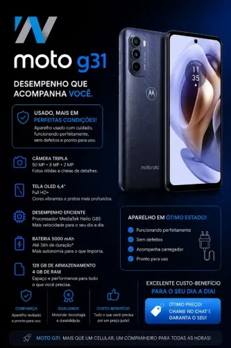 Motorola G31  128GB 