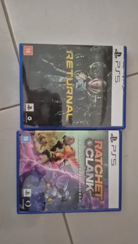 jogos ps5 returnal e ratchet clank