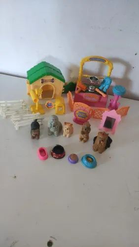 Conjunto cães de competição