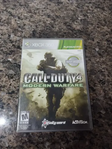 Jogo Call of Duty Modern Warfare Original capa dura Xbox 360