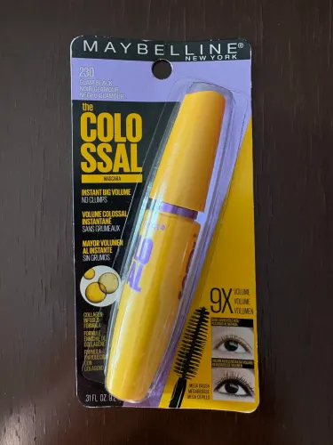 Máscara de Cílios importada Maybelline The Colossal - 230 Glam Black 9.2ml