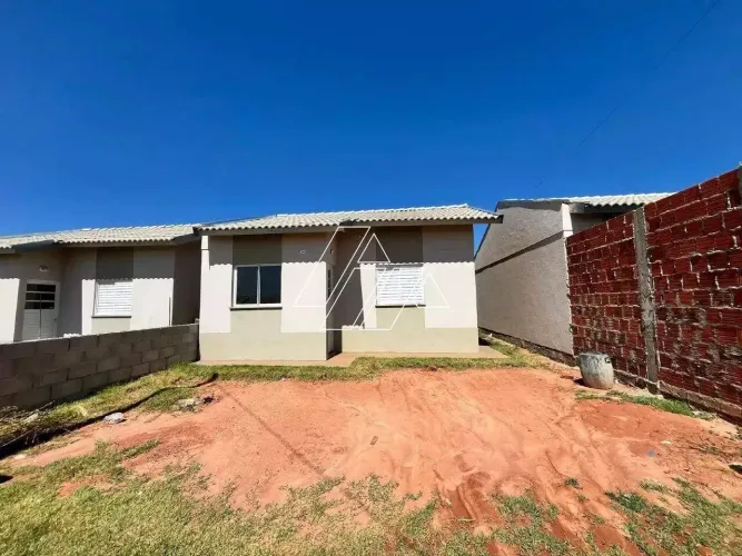 Casa com 2 dormitórios para locação no Terras de São Paulo Zona Norte, Marília/SP