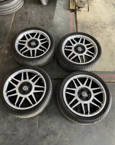 Rodas Snow Flakes aro 17 com pneus