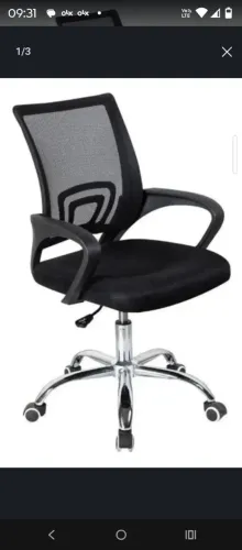 SUPER PROMOCAO CADEIRA TELADA AVISTA GIRATORIA 300.00 ZAP * LOJA FIDICA CENTERACO