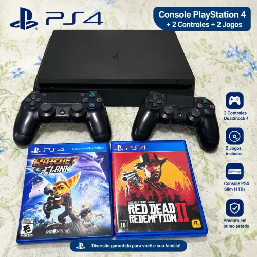 Vendo PS4 Slim 1 TB