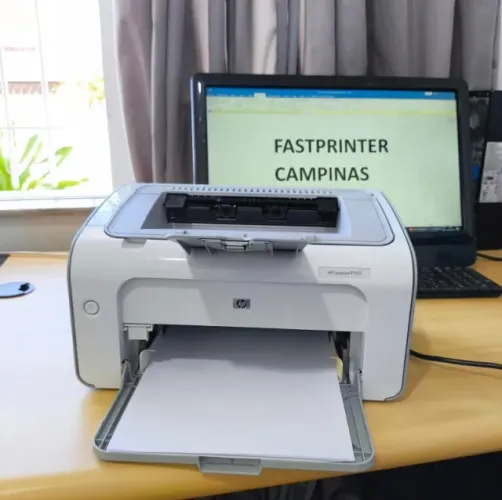 Impressora HP LaserJet P1102 laser toner econômica